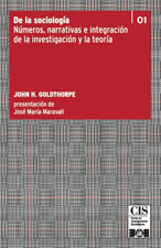De la sociología. Números, narrativas e integración de la investigación y la teoría Agotado