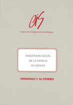 Percepción social de la familia en España